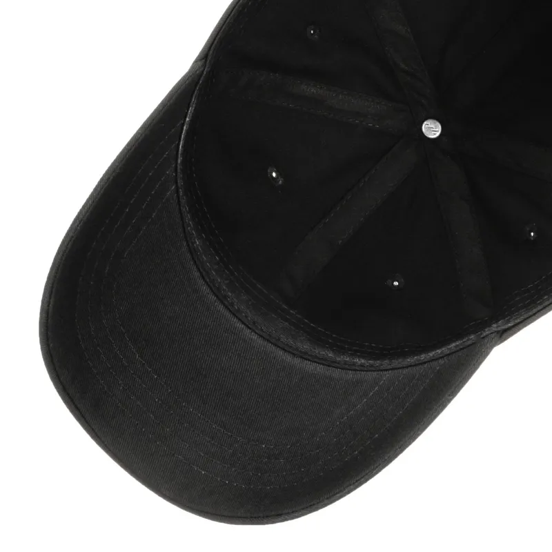 Bild 3 för Yupoong - Svart unconstructed Keps - Black Dad Cap @ Hatstore