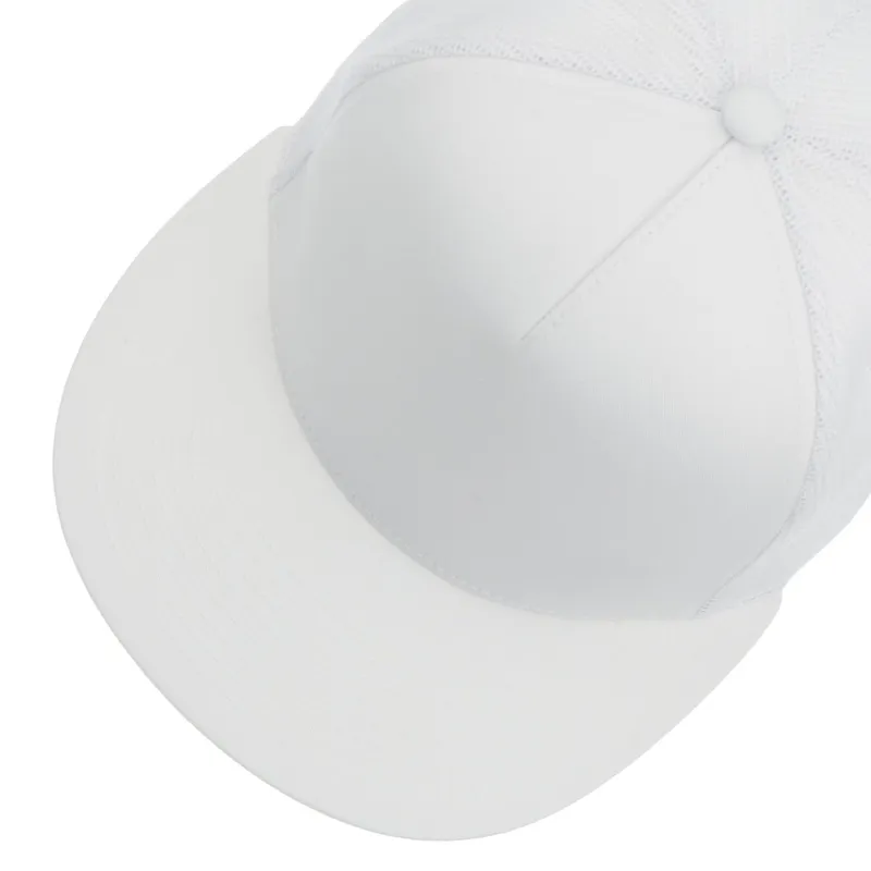 Bild 2 för Yupoong - Vit trucker Keps - Classic White A-Frame Trucker Snapback @ Hatstore