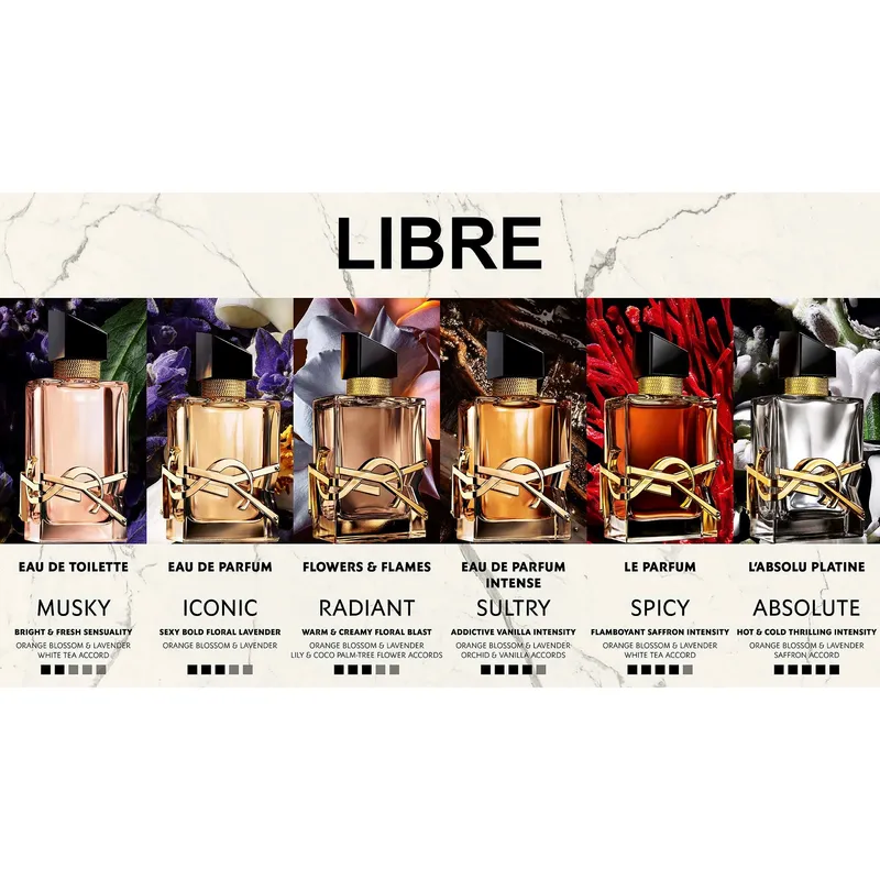 Bild 2 för Yves Saint Laurent Libre Flowers & Flames Eau de Parfum 50 ml