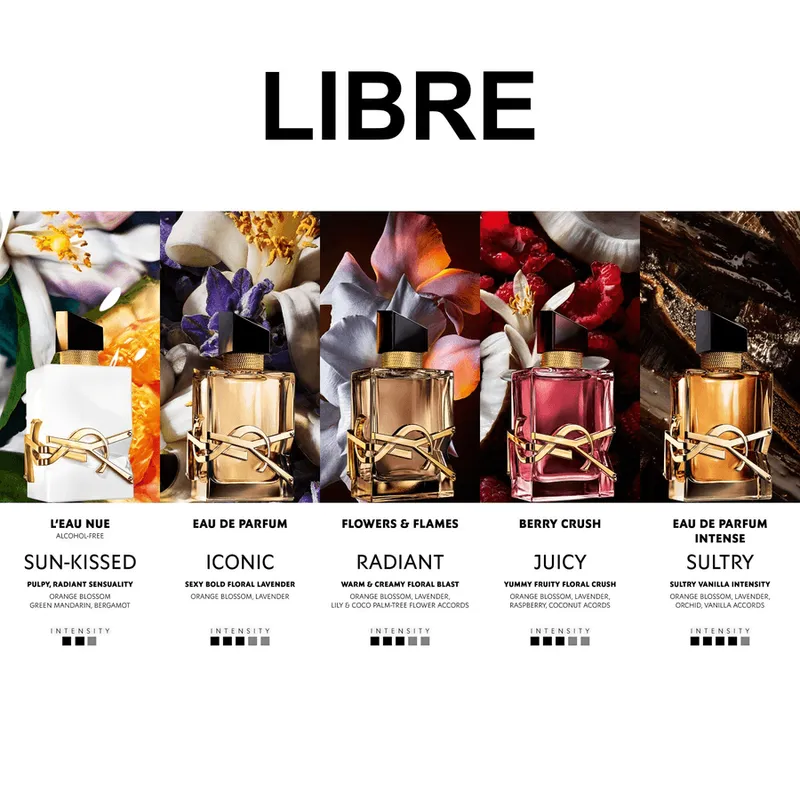 Bild 4 för Yves Saint Laurent Libre Rouge Eau de Parfum Intense 50 ml