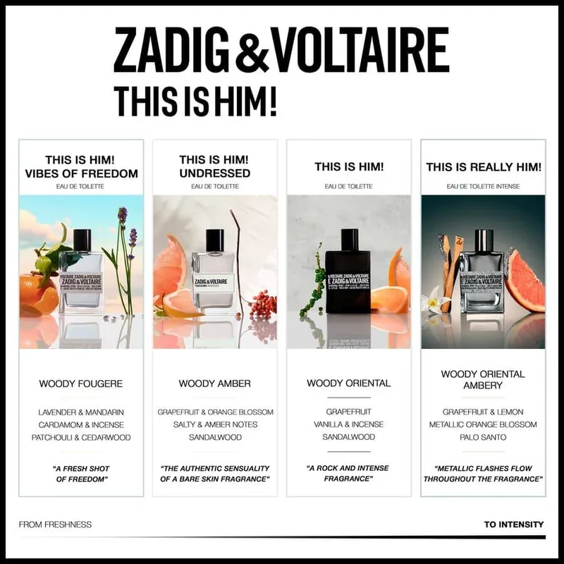 Bild 6 för Zadig & Voltaire This is Him! Eau de Toilette 100 ml