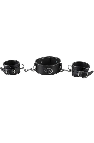 Bild 1 för Zado Leather Collar and Handcuffs