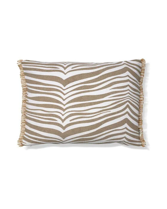 Bild 2 för Zebra kudde beige
