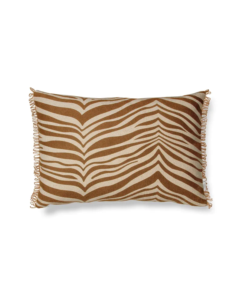 Bild 2 för Zebra kudde glazed ginger