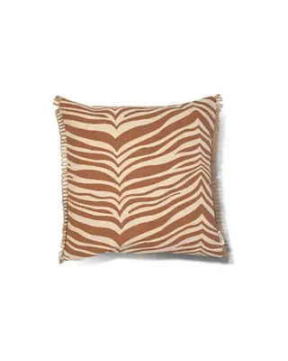 Produktfoto för Zebra kudde glazed ginger