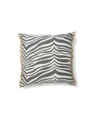 Produktfoto för Zebra kudde grå