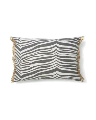 Produktfoto för Zebra kudde grå