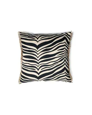 Produktfoto för Zebra kudde svart