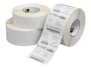 Produktfoto för Zebra Z-Perform 1000T - Papper - permanent häftning - obestruket - 100 x 100 mm 6680 etikett (er) (4 rulle/rullar x 1670) etiketter - för Zebra 110, 140, 220, Z4Mplus, Z6MPlus, ZM400, ZM600  Xi Series 140, 170  Z Series ZM600