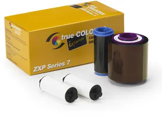 Produktfoto för Zebra ZXP7 COLOR RIBBON YMCKO SUPL - Skriv band Färg (cyan, magenta, gult, svart, transparent)