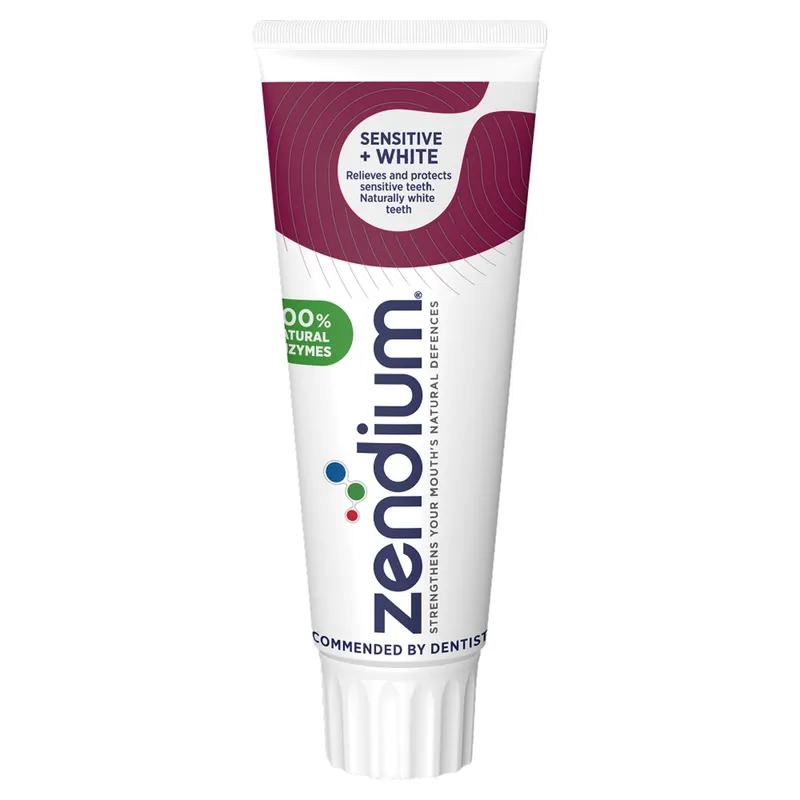 Bild 2 för Zendium Sensitive + White Toothpaste 75 ml