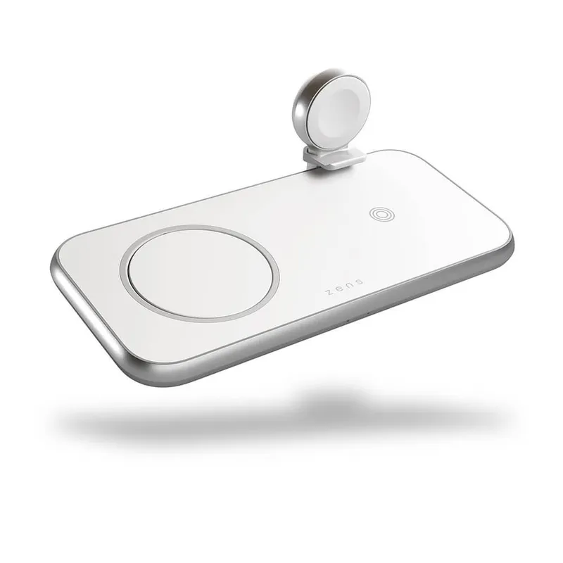 Alternativ bild 0 för ZENS 4in1 QI-Laddare för Magsafe+USB-A+Apple Watch MFI