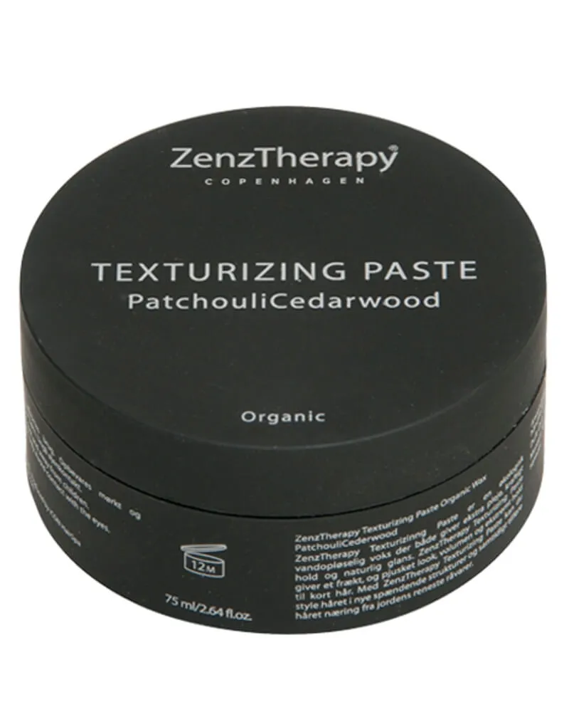 Bild 2 för ZenzTherapy Organic Texturizing Paste - Patchouli Cedarwood 75 ml