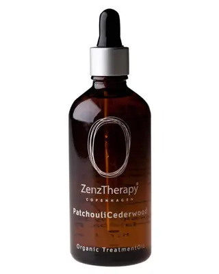 Produktfoto för ZenzTherapy Organic Treatment oil - PatcouliCederwood 100 ml