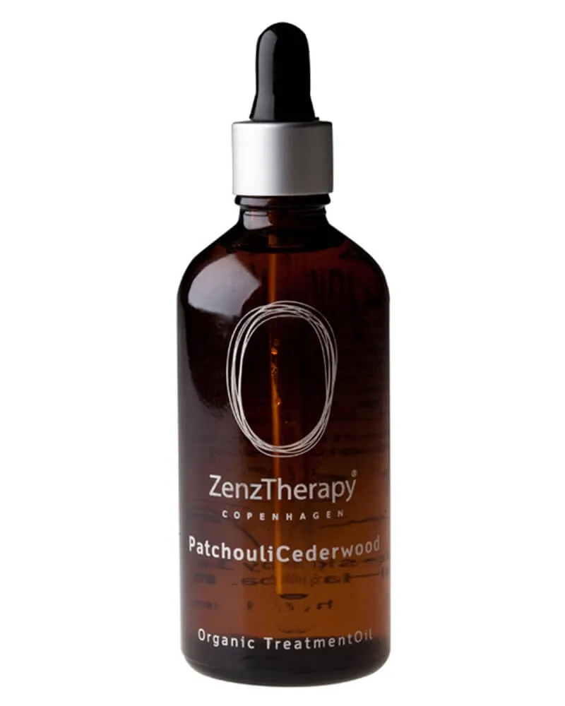 Bild 1 för ZenzTherapy Organic Treatment oil - PatcouliCederwood 100 ml