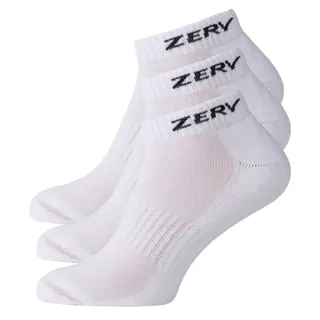 Produktfoto för ZERV Performance Socks Short 3-pack White