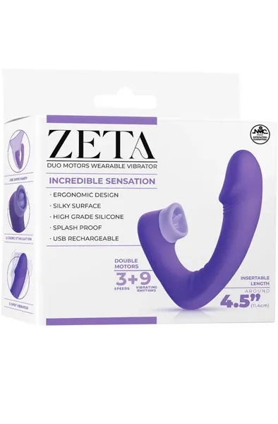 Bild 2 för ZETA G-SPOT VIBE WITH LICKING STIMULATION