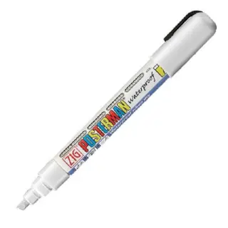 Produktfoto för ZIG Posterman Broad 6mm PMA-50 vit