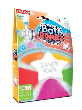 Produktfoto för Zimpli Kids Baff Bombz Stjärna