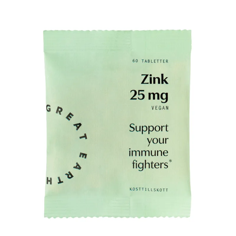 Bild 1 för Zink 25mg Refill 60 tabletter