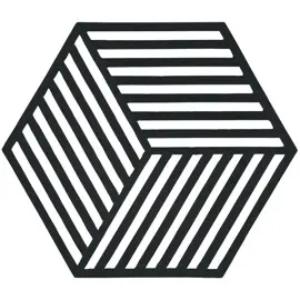 Produktfoto för Zone Bordsunderlägg Black Hexagon