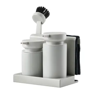 Produktfoto för Zone Denmark Diish diskset 5 delar Warm grey