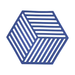 Produktfoto för Zone Denmark Hexagon grytunderlägg Indigo