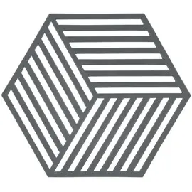 Produktfoto för Zone Hexagon grytunderlägg, cool grey