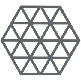 Produktfoto för Zone Triangles grytunderlägg, 23 cm, cool grey