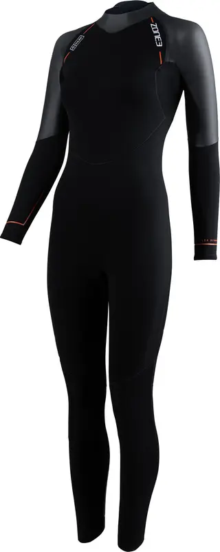 Produktfoto för Zone3 Active-Flex Wetsuit W Våtdräkt Black/Orange, SL