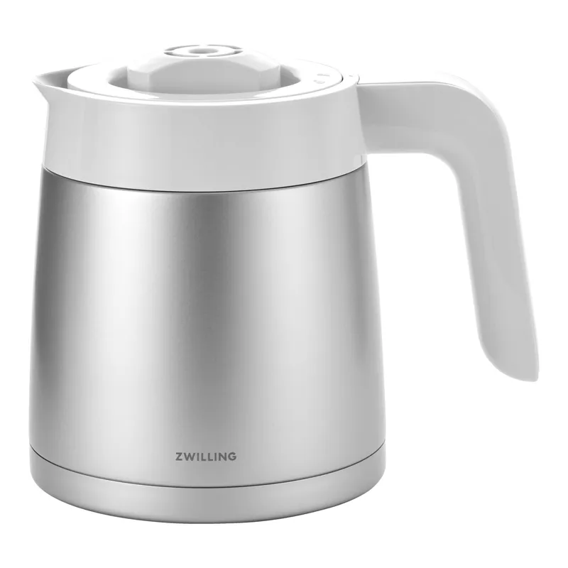 Bild 4 för Zwilling Enfinigy kaffebryggare 1,25 liter, silver/vit