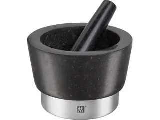 Produktfoto för Zwilling Mortel i granit och mattborstat RF.15x10 cm