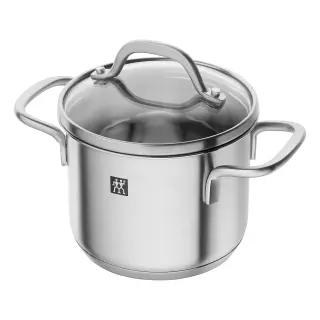 Produktfoto för Zwilling Pico Hög Gryta m/glaslock 12 cm