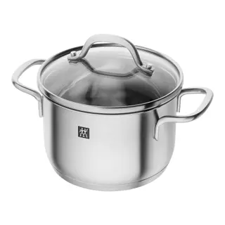 Produktfoto för Zwilling Pico Hög Gryta m/glaslock 14 cm