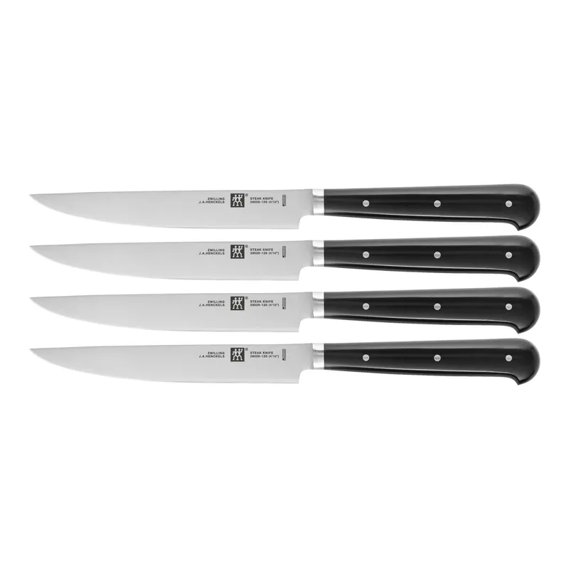 Bild 1 för Zwilling Twin Steak Set 4 st Knivar med Slät Slipbar Egg