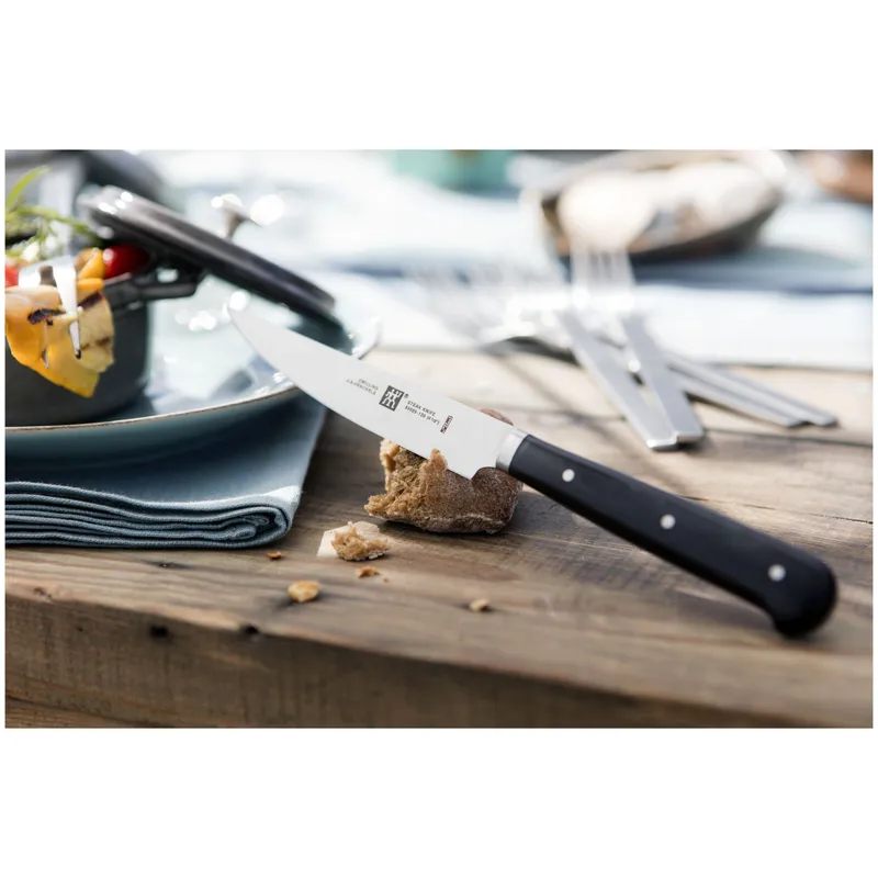 Bild 3 för Zwilling Twin Steak Set 4 st Knivar med Slät Slipbar Egg