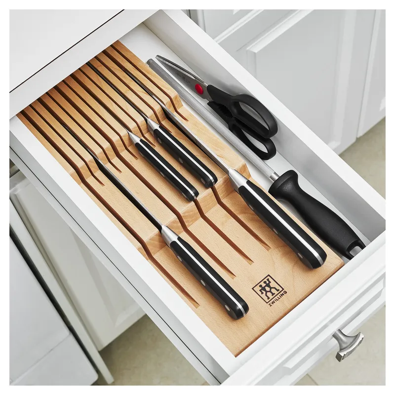 Bild 3 för Zwilling Zwilling knivförvaring 41x15,5x4,8 cm Bokträ