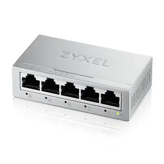 Produktfoto för Zyxel Gs-105bv5-eu0101f Nätverksswitchar Ohanterad L2 Gigabit Ethernet (10/100/1000)