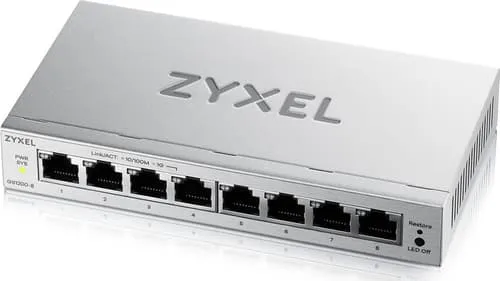 Alternativ bild 0 för Zyxel GS1200-8V3-EU0101F switch